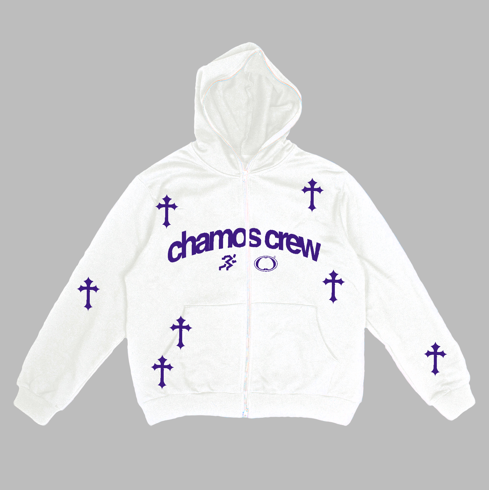 crew zip hoddie